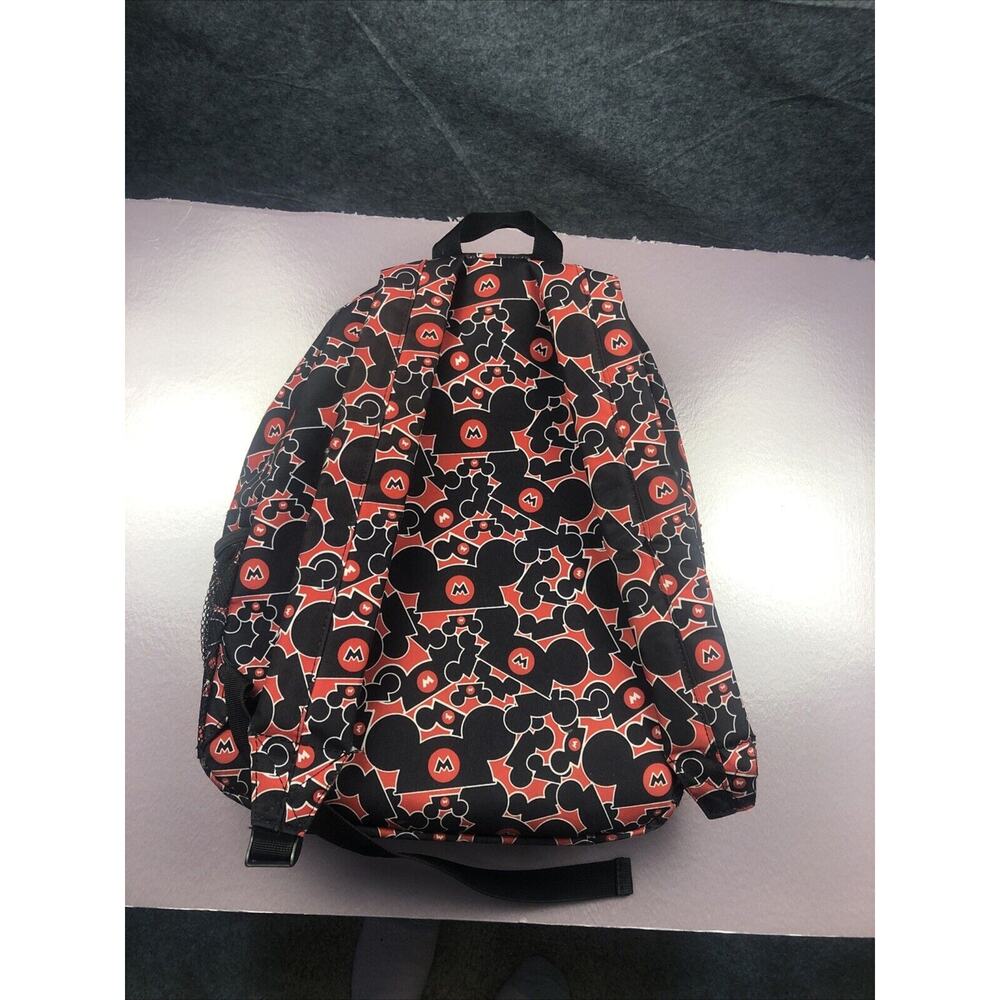 Disney Parks Exclusive Mickey Mouse Club Ear Hat Full-Size Backpack - Picture 4 of 7